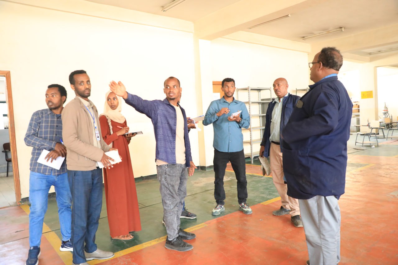 የአዲስ አበባ ተግባረእድ ፖሊ ቴክኒክ ኮሌጅ የካይዘን ፎካል  የኮሚቴ አባላት  የመስክ ጉብኝት አደረጉ